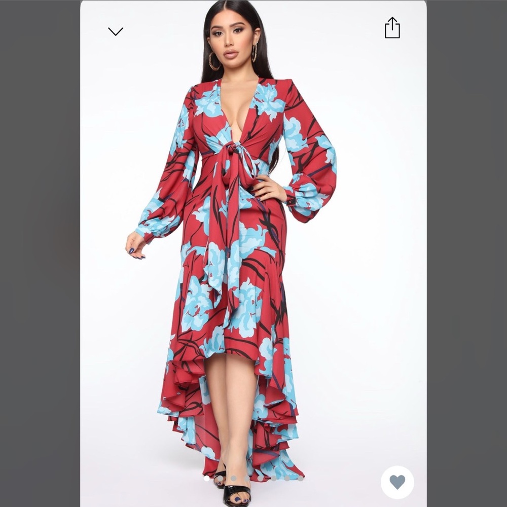 NWT gorgeous hi low summery maxi size large